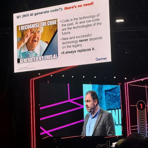 Will AI Replace Low-Code? Gartner answers.