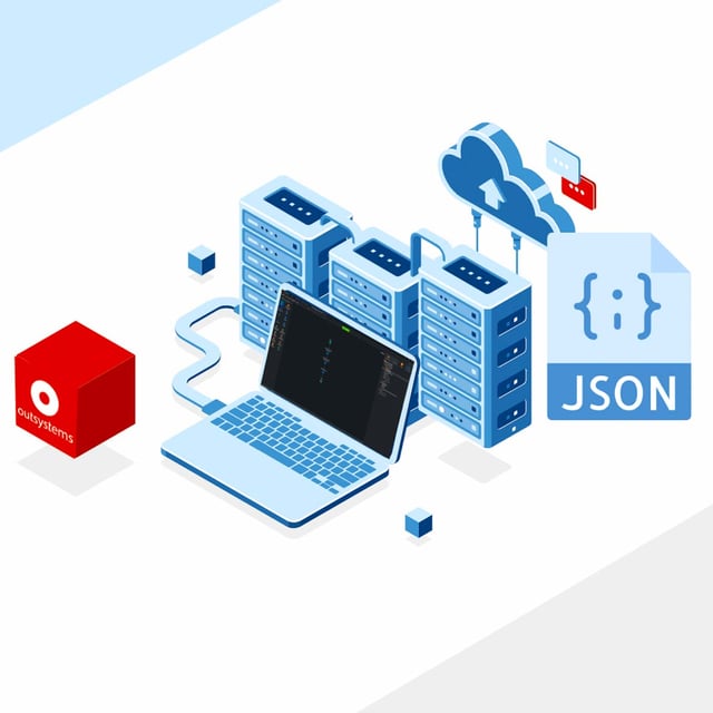 Joining external database through JSON in OutSystems