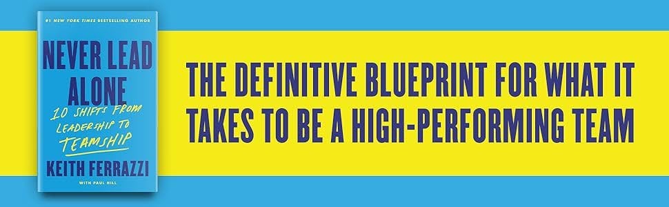 The book follows Ferrazi’s transformative bestseller Never Eat Alone