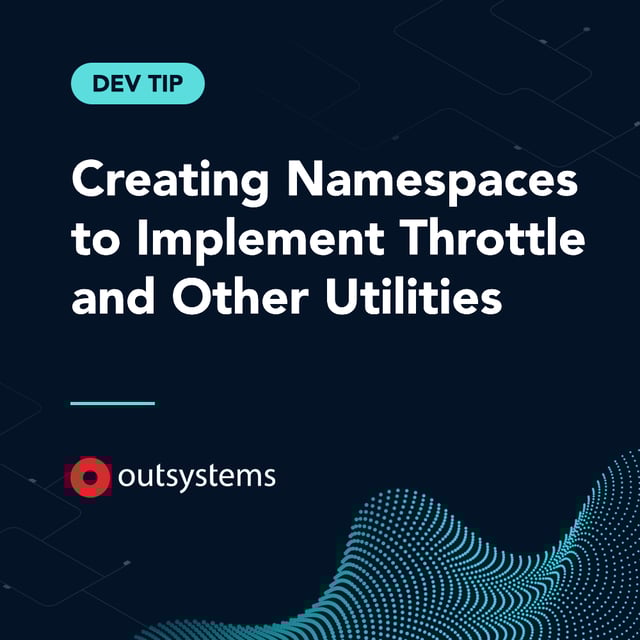 Dev Tip: Creating Namespaces in OutSystems
