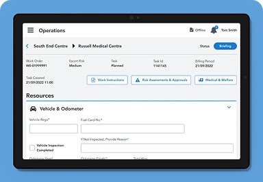 tablet-based solution